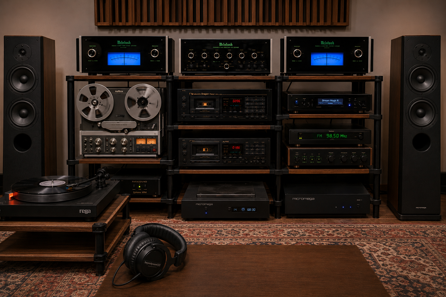 Réglages audio