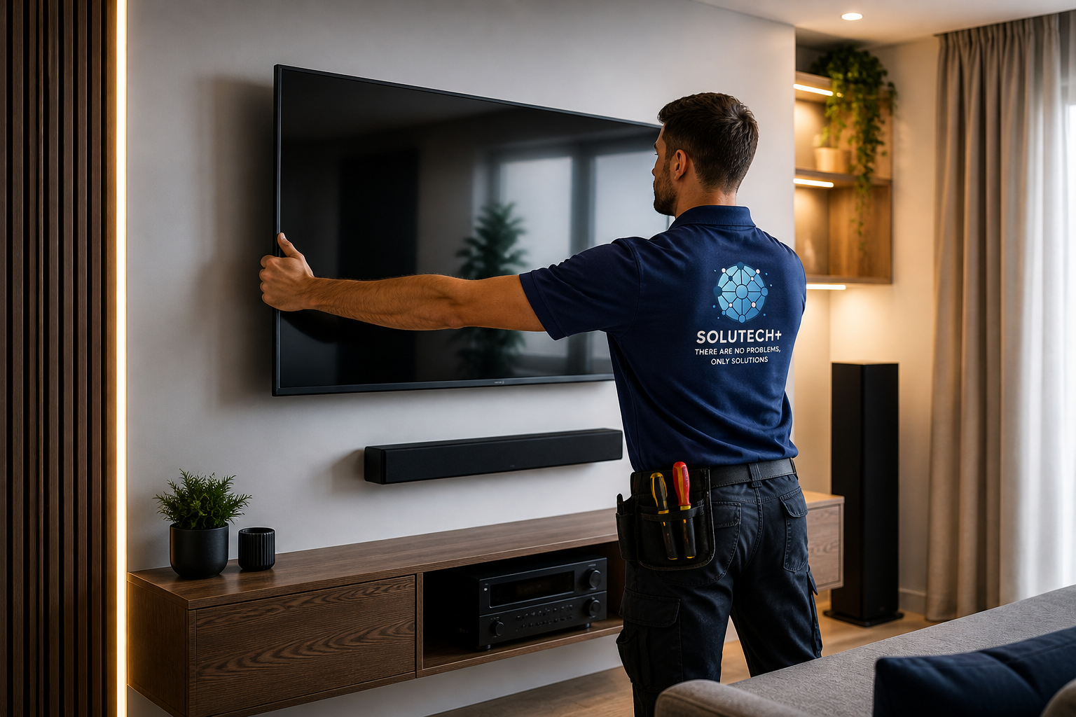 Installation TV professionnelle