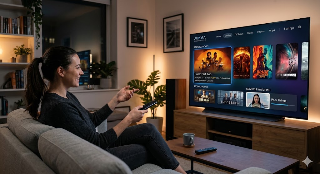 Interface Mediacenter