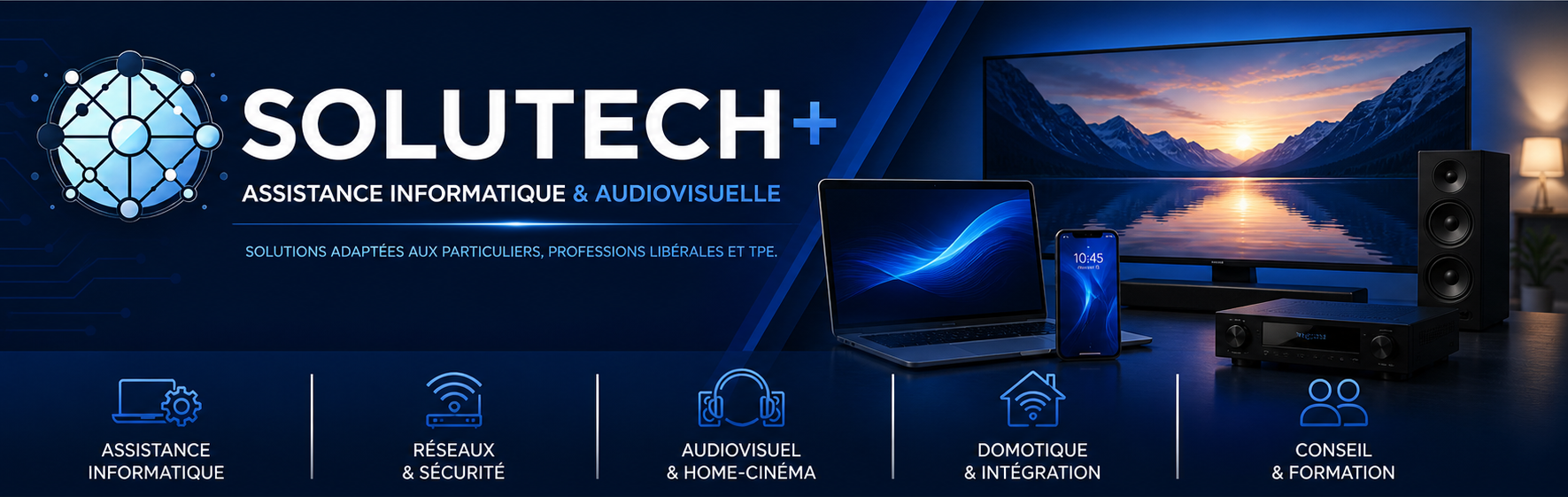 Assistance informatique Solutech+