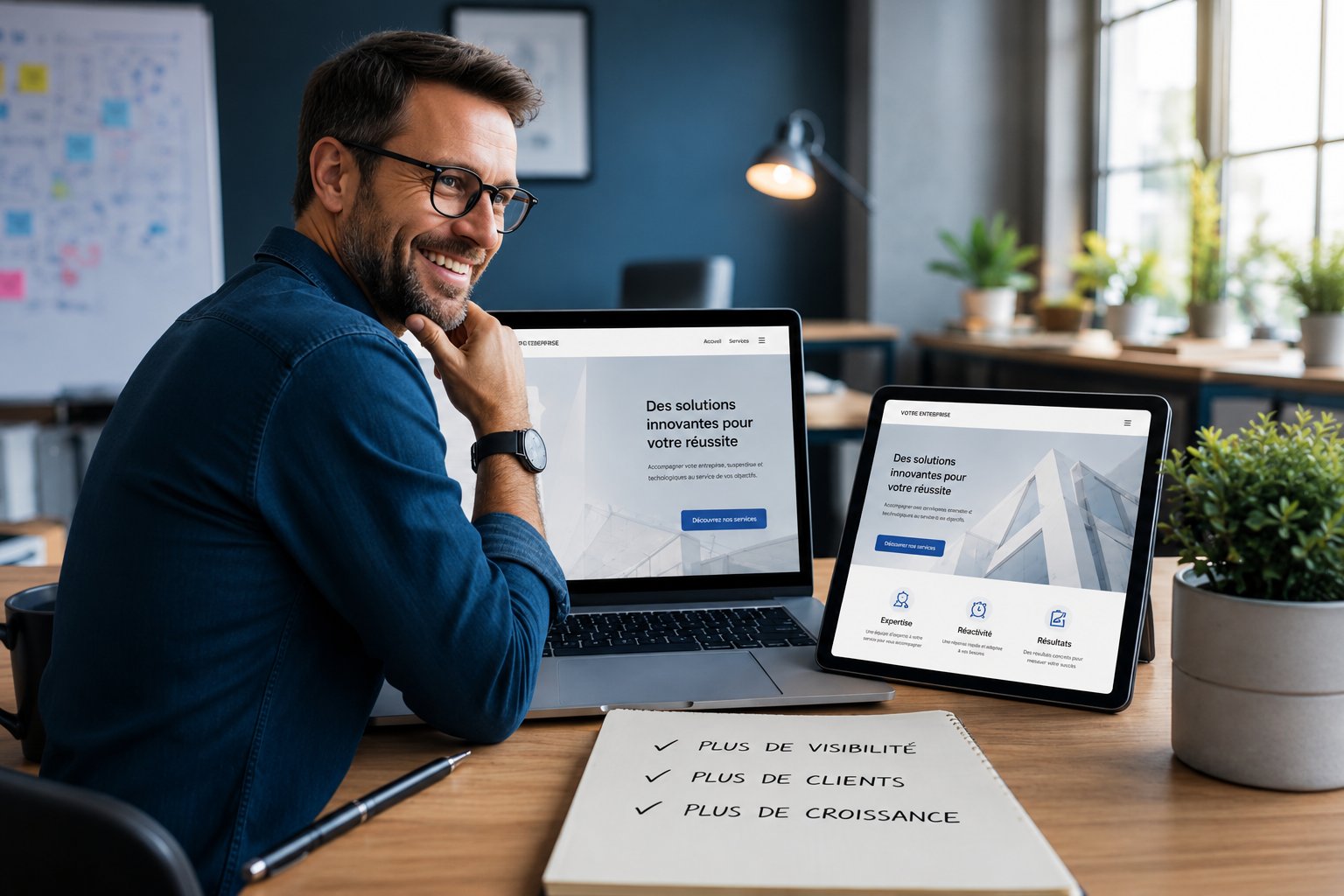 Site web professionnel